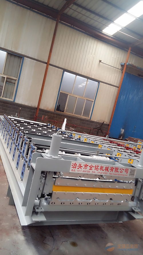 安徽淮北金銘機(jī)械860/900雙層彩瓦機(jī)價(jià)格解析與升降機(jī)制造工藝概述